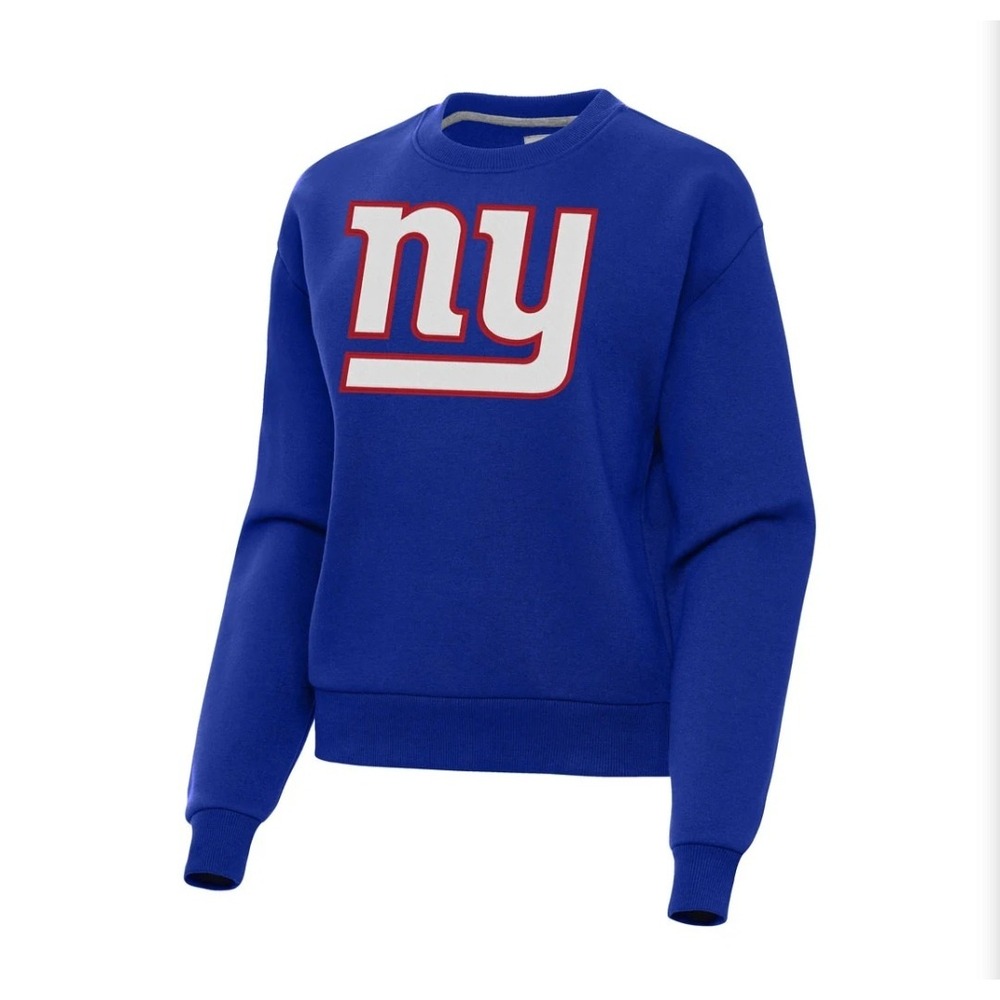 NY Giants Antigua NFL Sweatshirt Womens 2XL Embroidered Fan Tailgate Oversized